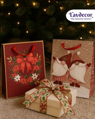🎁 Zabaľte darčeky s kúzlom Vianoc 🎄 Pod stromčekom to nemusí byť len o darčekoch, ale aj o tom, ako krásne sú zabalené....