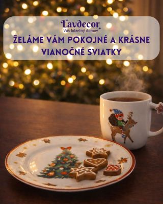 Štedrý deň je o pokoji, tichých momentoch a čase strávenom s tými, na ktorých nám záleží 🤍 Prajeme vám krásne a pokojné...